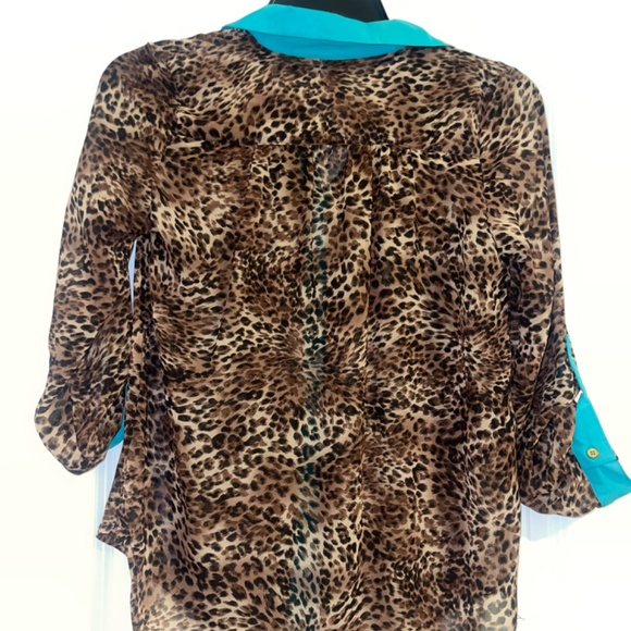 Leopard blouse - Picture 6 of 7